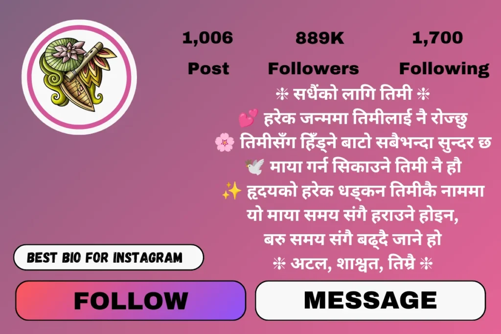 Heart Touching Nepali Captions for Instagram for Love
