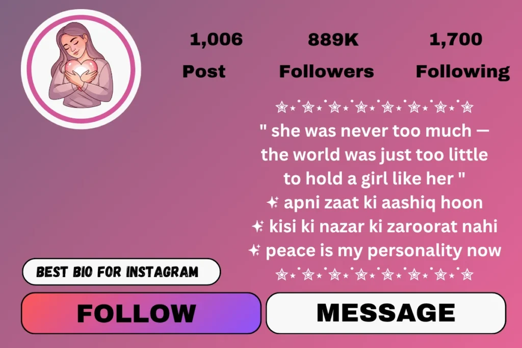 Self love instagram bio self love quotes for girl