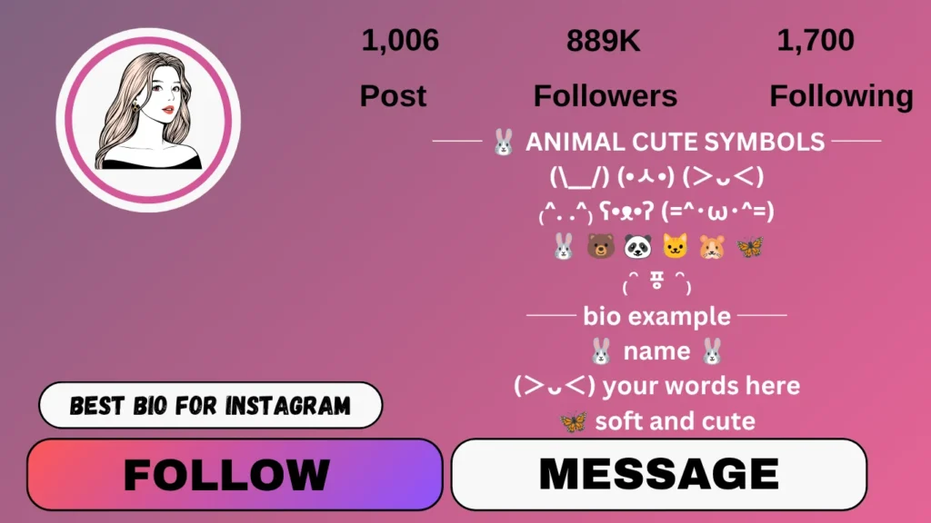 cute symbols for instagram bio