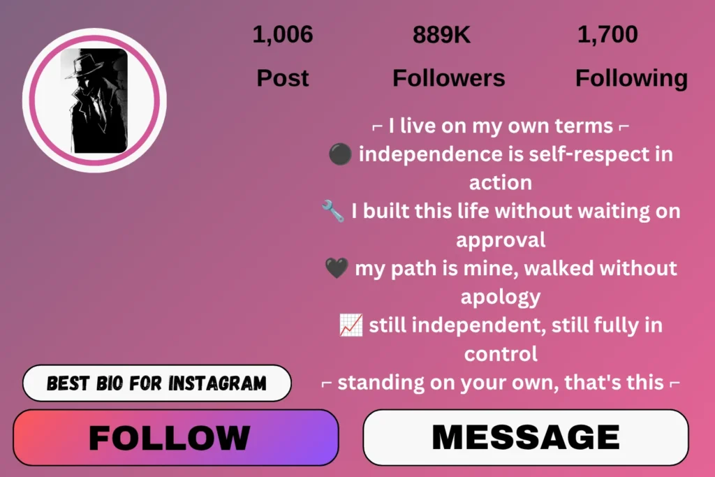 Attitude Gangster Bio for Instagram