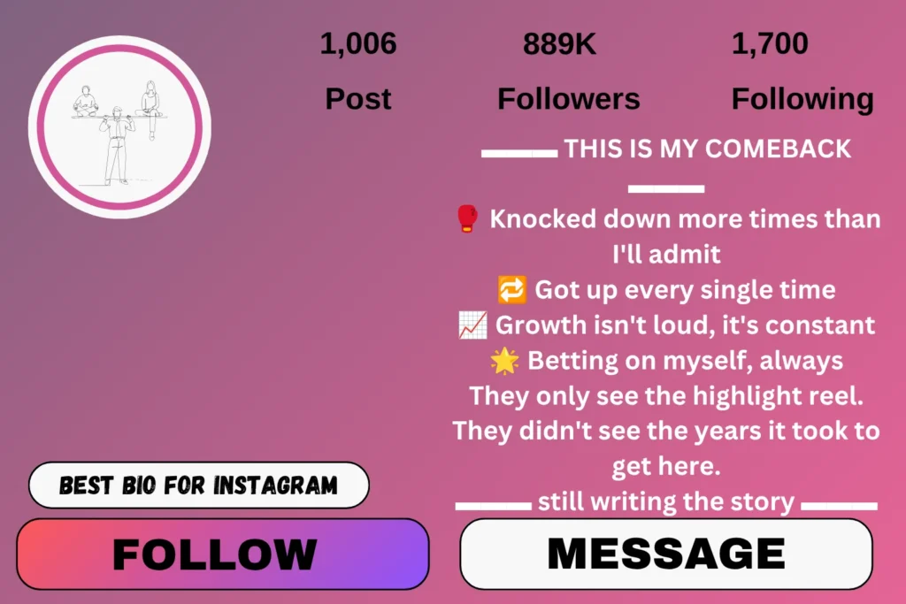 Best motivational bio for Instagram