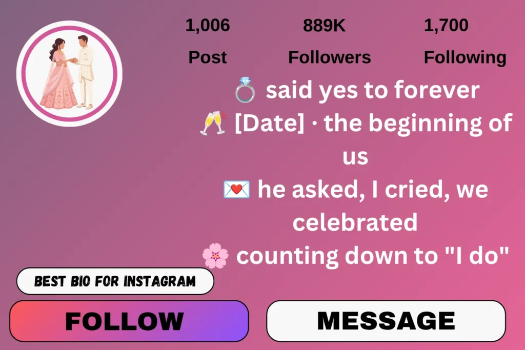 Engagement bio for Instagram