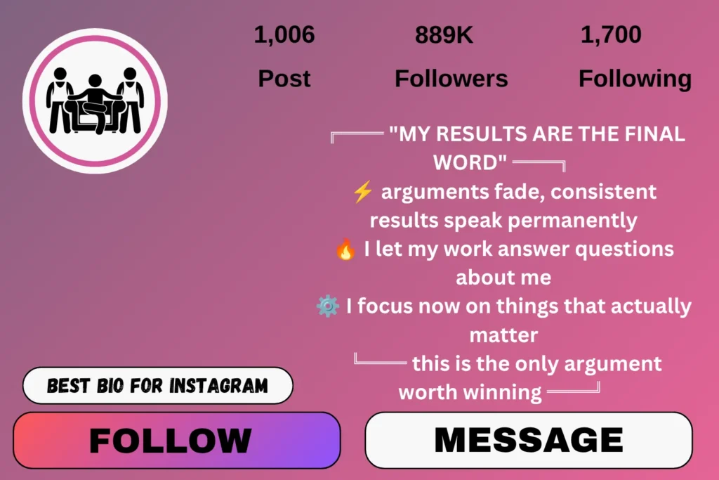 Gangster Instagram Bio in English