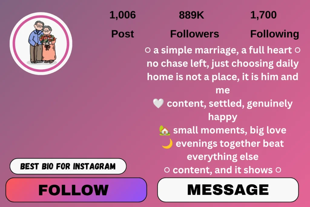 Husband wife love couple bio for Instagram