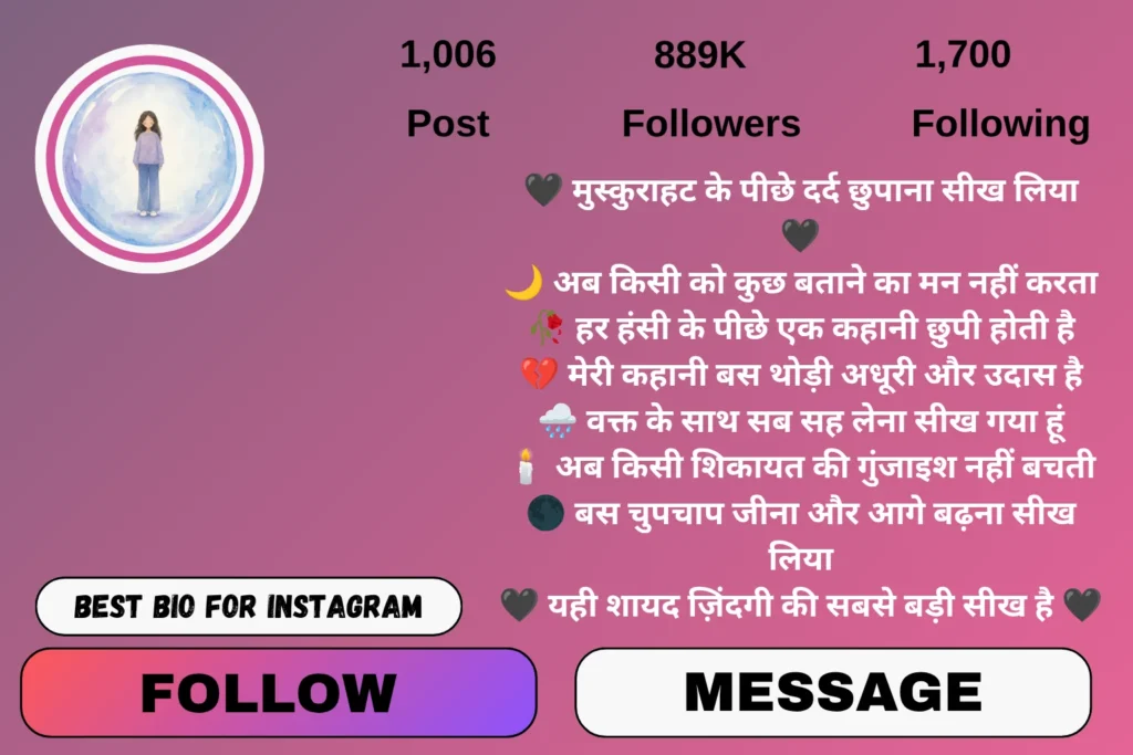 Sad Bio in Hindi